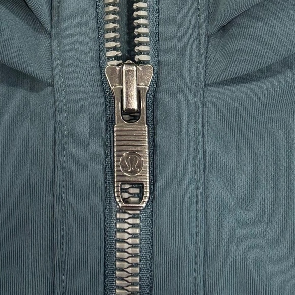 Lululemon Define Jacket Special Edition In Teal Shadow Size 8 - Picture 5 of 12